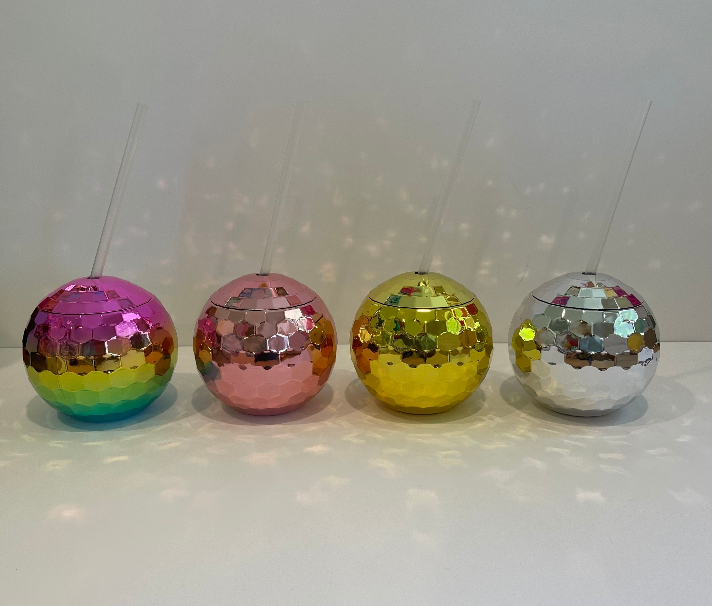 Disco Ball Drink Cup Etsy
