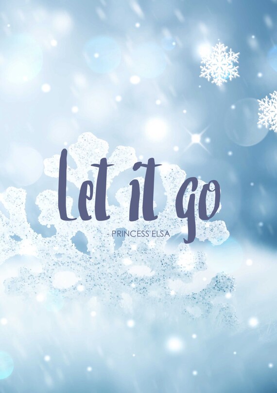 Let It Go Etsy