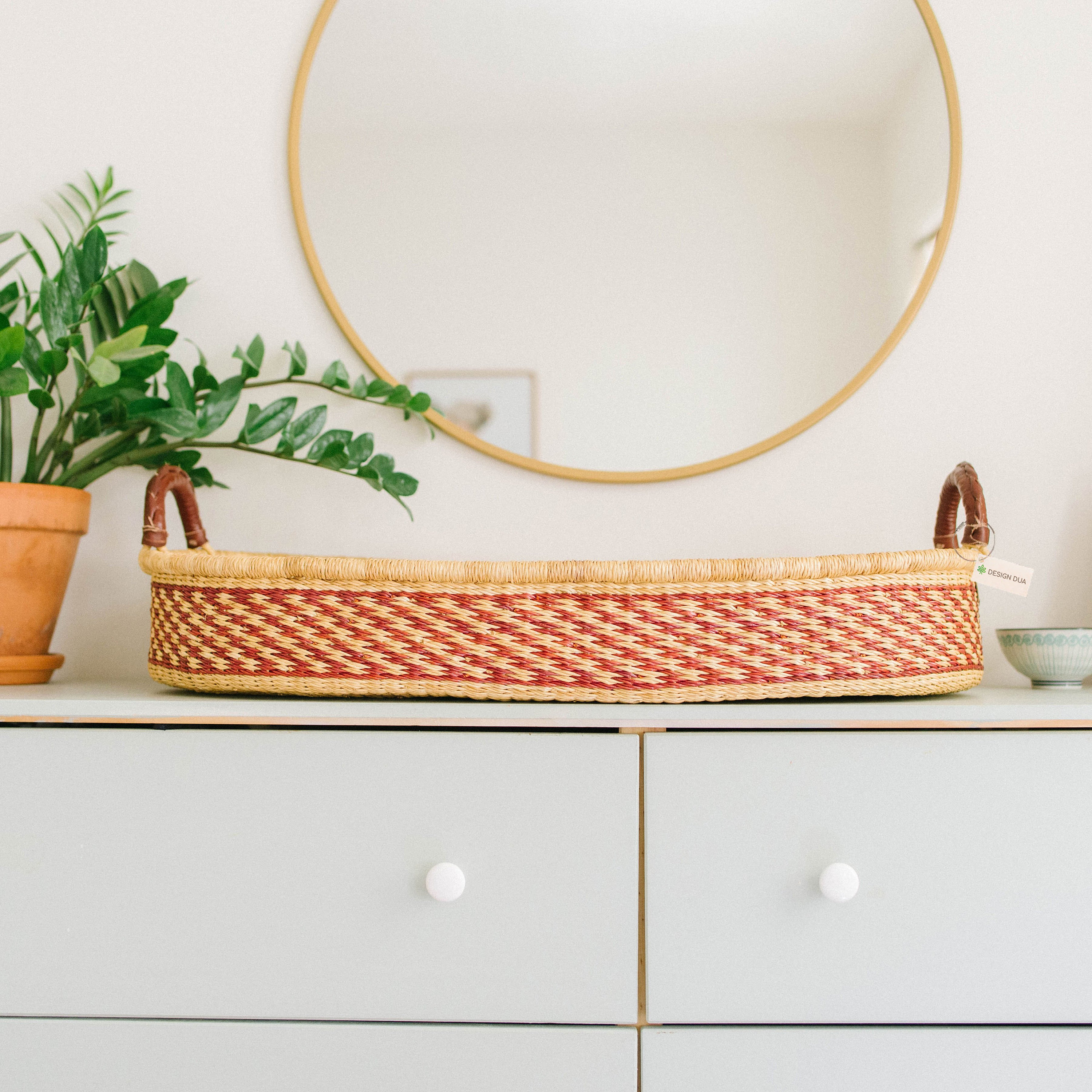 basket changing table
