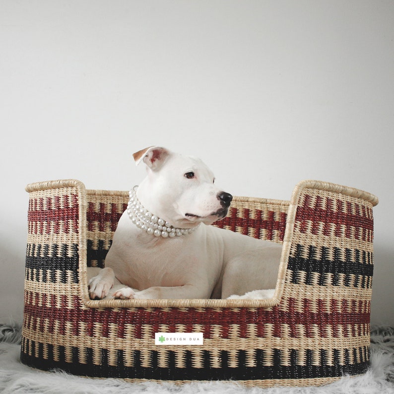 Handmade Dog Bed Dog Lounger Dog Bed Dog Seat Basket Dog Bed,