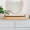 Changing Table Basket by Design Dua - Changing Pad, Changing Basket, African Basket, Diaper Change Basket