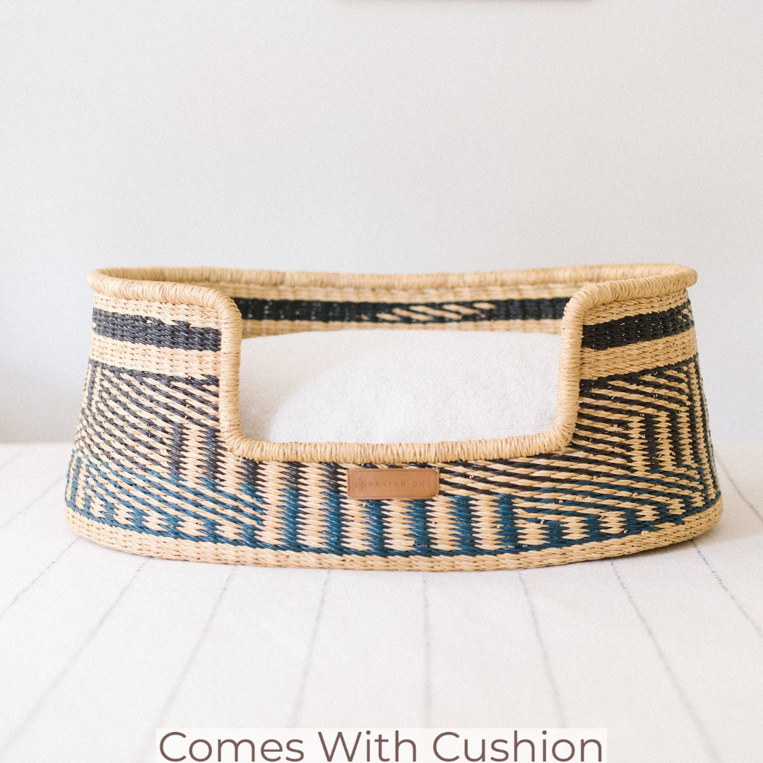 Dog Bed, Handmade Dog Bed, Pet Bed, Dog Lounger, Dog Bed Large Dogs, African Basket, Basket Dog