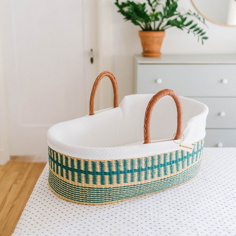 Baby Moses Basket Handmade Baby shower giftNatural Etsy