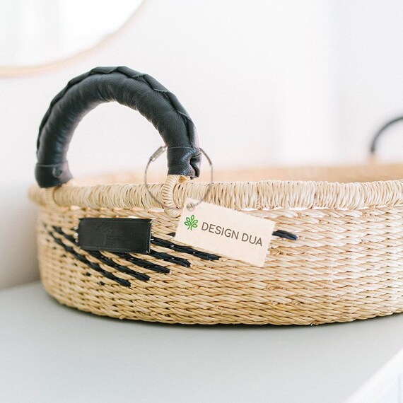 wicker changing pad basket