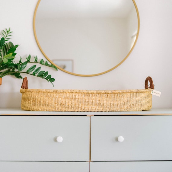 baby changing table basket