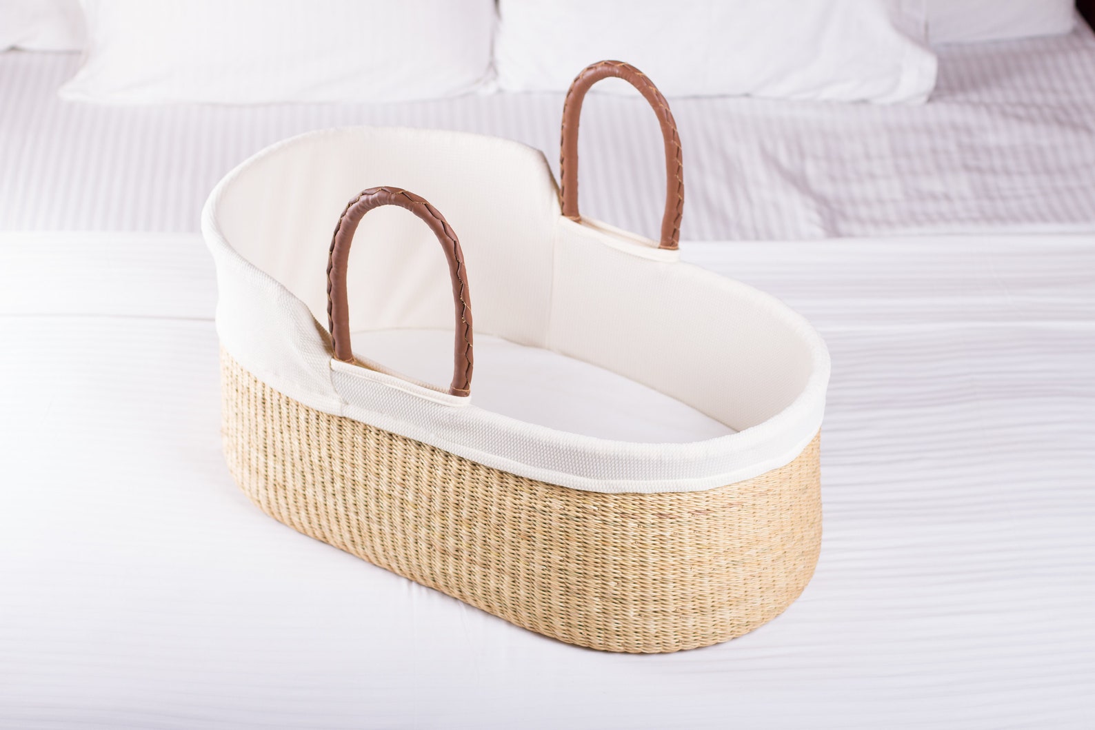 Moses Basket Bedding Moses Basket Liner Moses Basket Sheet Etsy