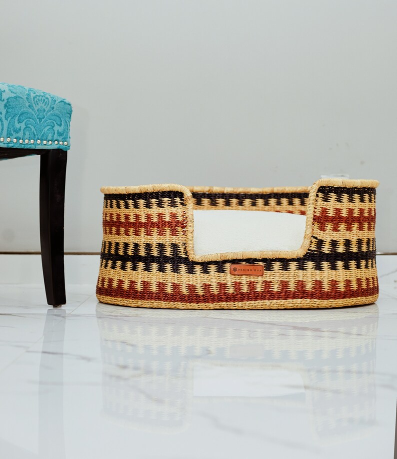 Handmade Dog Bed Dog Lounger Dog Bed Dog Seat Basket Dog Bed,