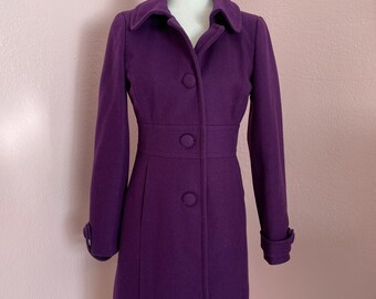 j crew mustard coat