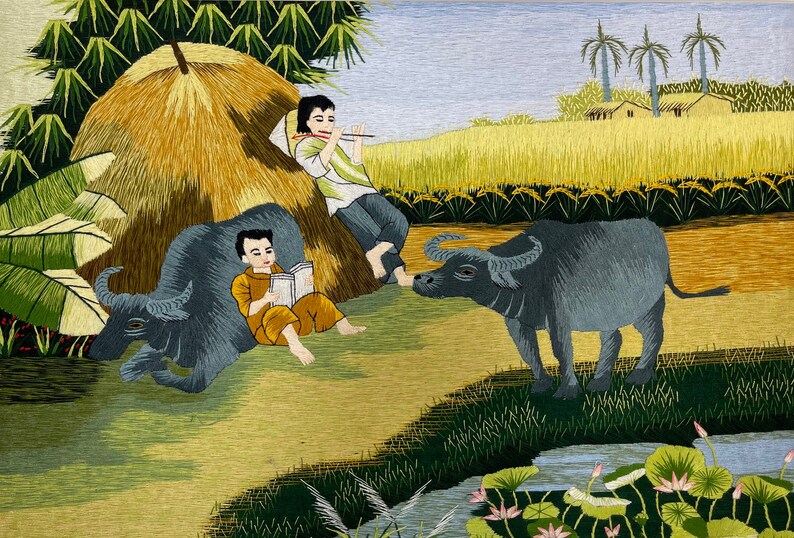 Vietnamese Handmade Needlework 100/% Guarantee!!!
