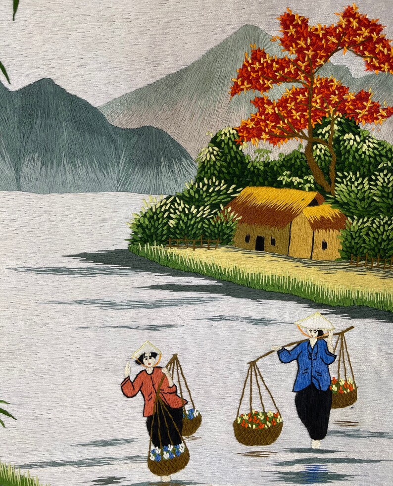 Vietnamese Handmade Needlework 100/% Guarantee!!!