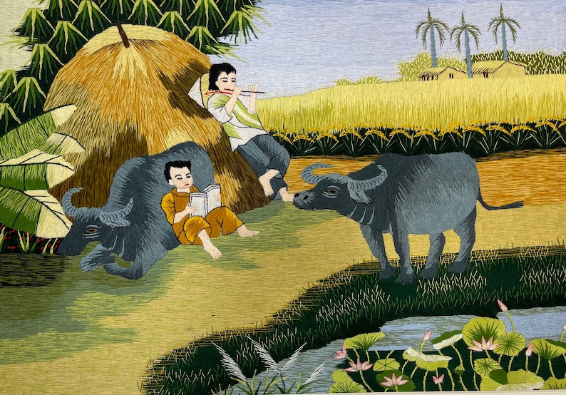 Vietnamese Handmade Needlework 100/% Guarantee!!!