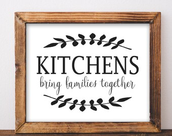 Farmhouse Kitchen Decor kitchen printable kitchen | Etsy