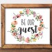 Be Our Guest be our guest sign printable be our guest | Etsy