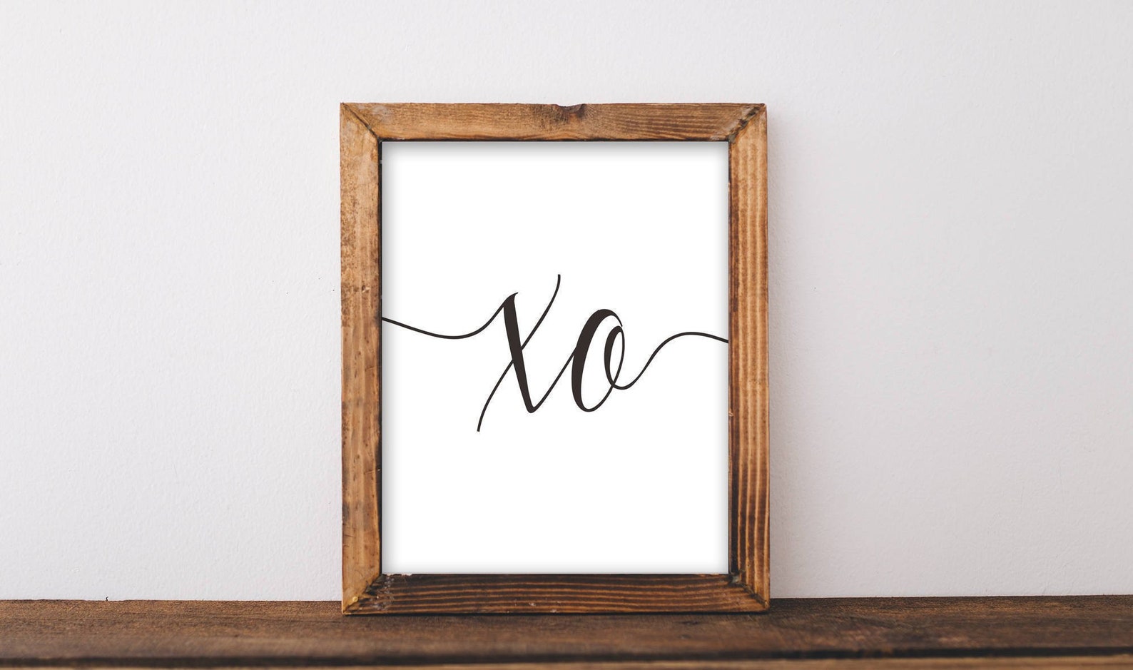 XO Print Xo Wall Art Modern Minimalist Wall Art Wall Etsy