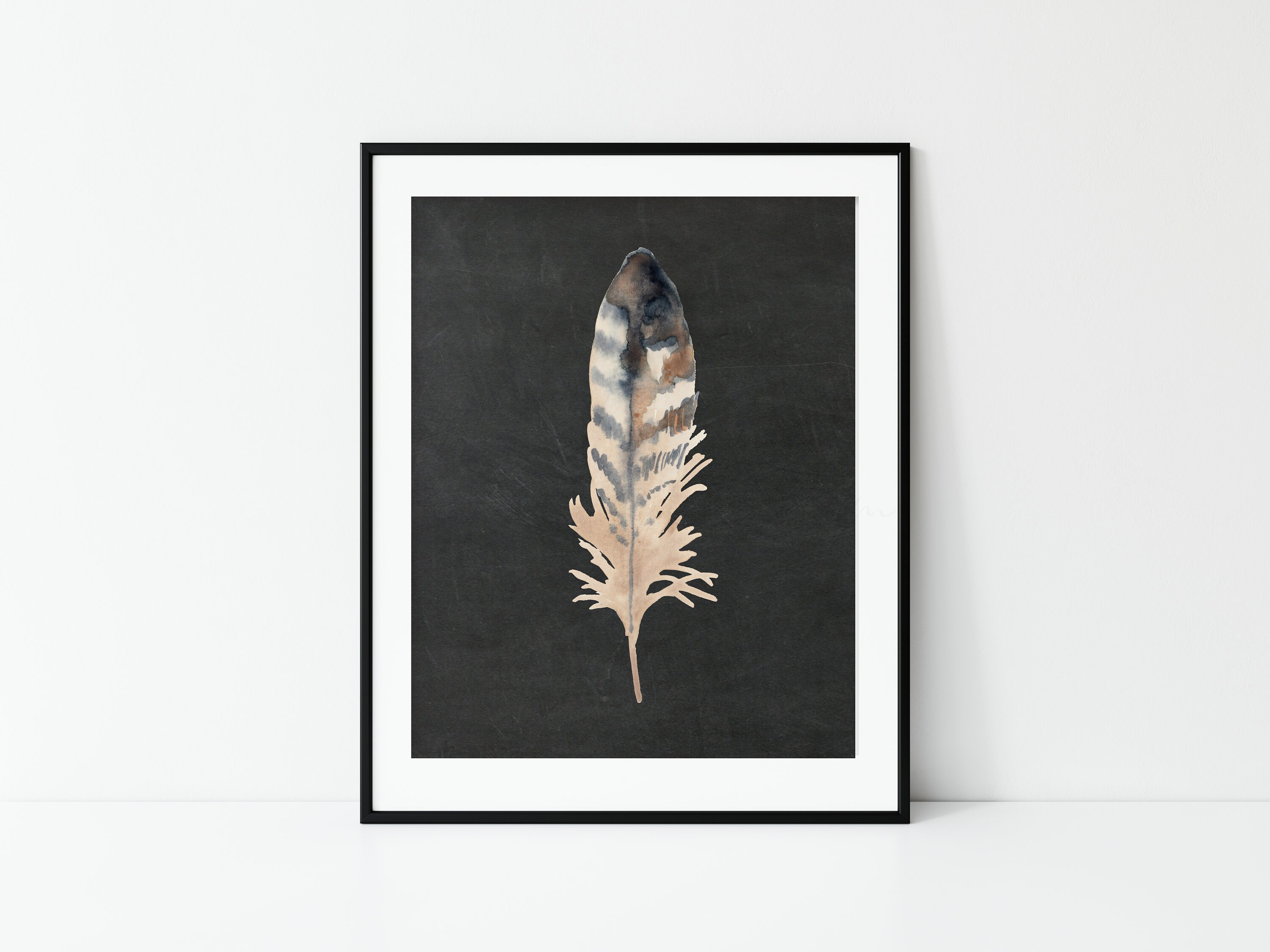 Feather Wall Art Feather Wall Decor Nature Prints Nature Etsy