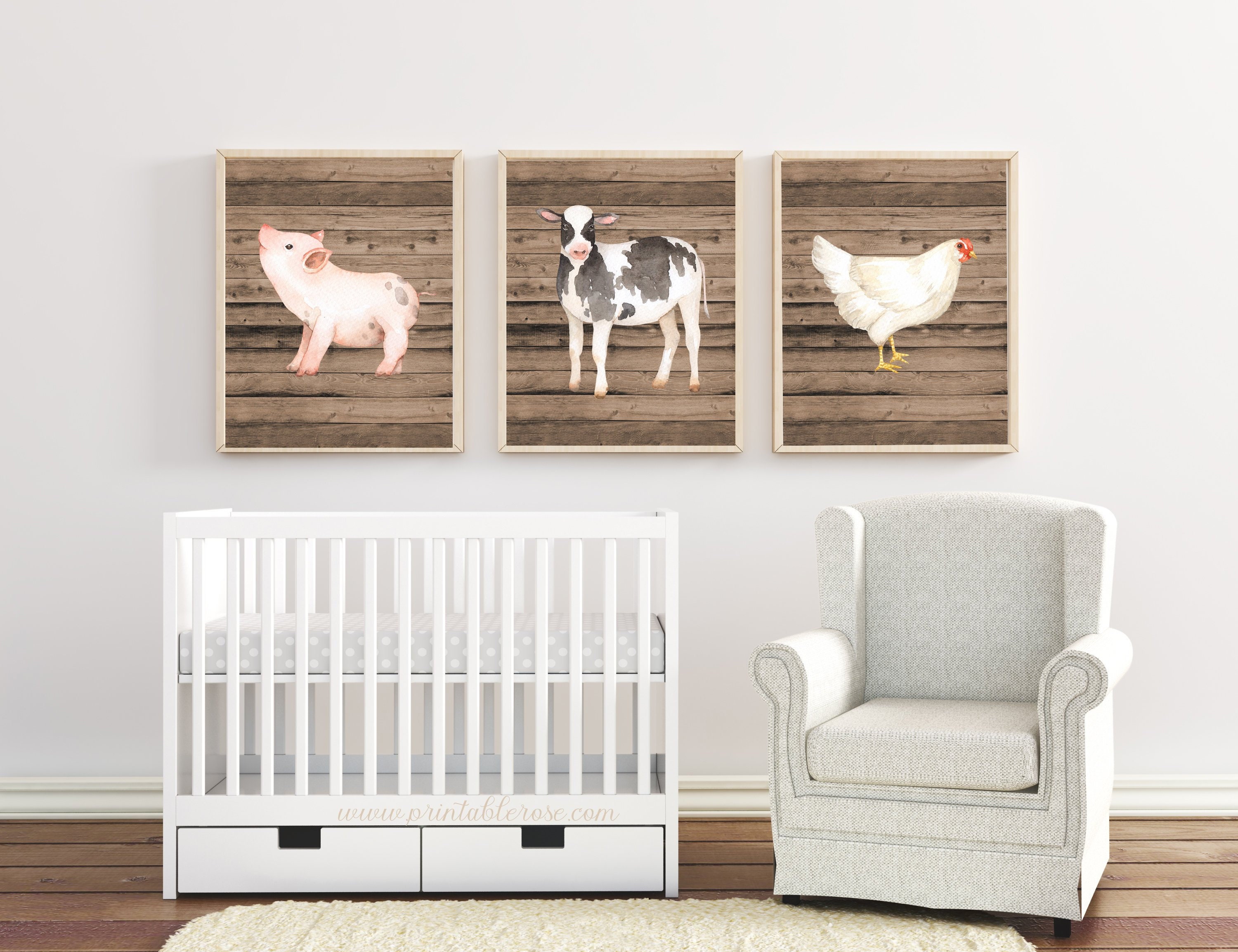 rustic nursery set