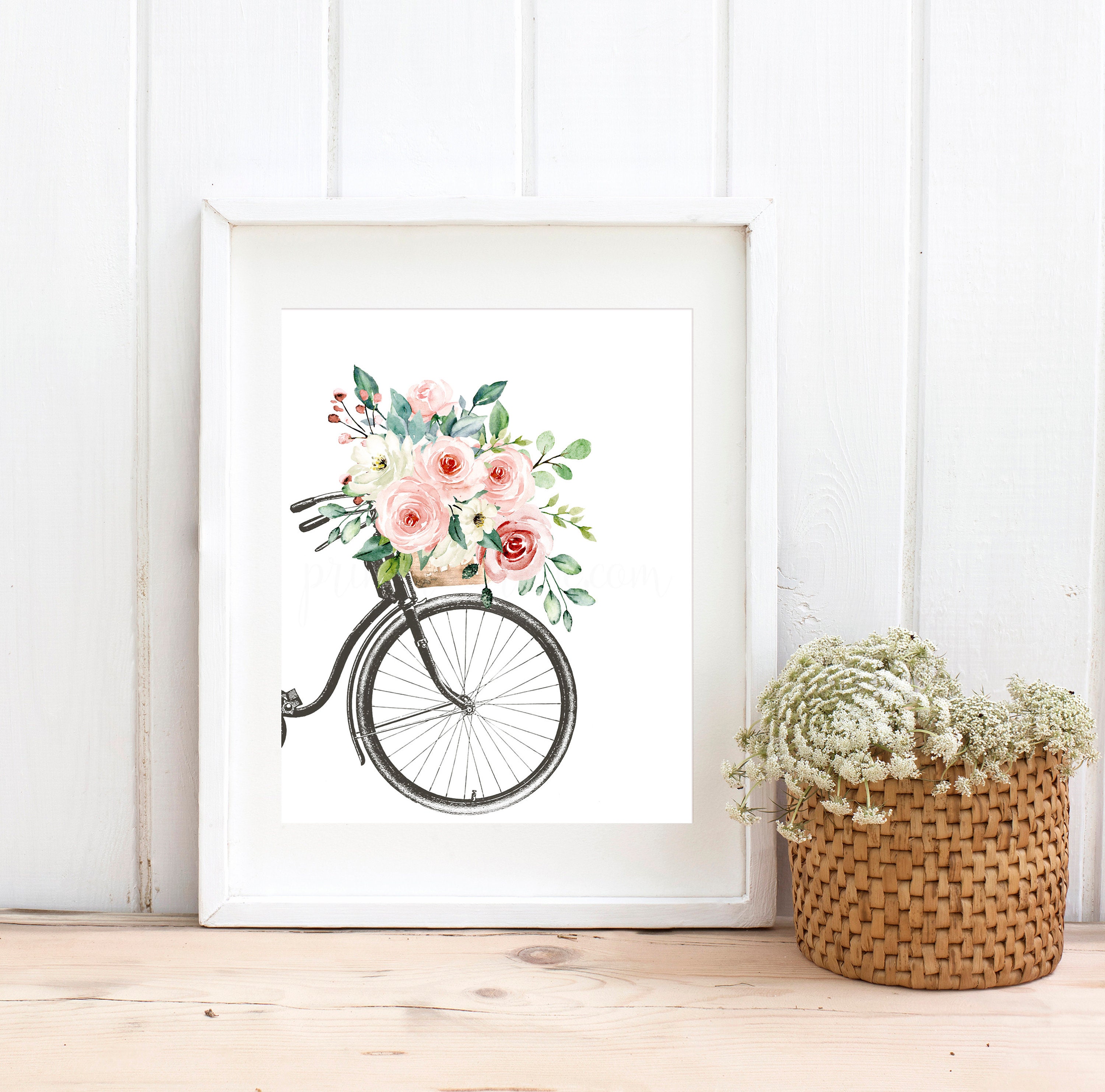 Bicycle Art bicycle art print bicycle art for kids room | Etsy