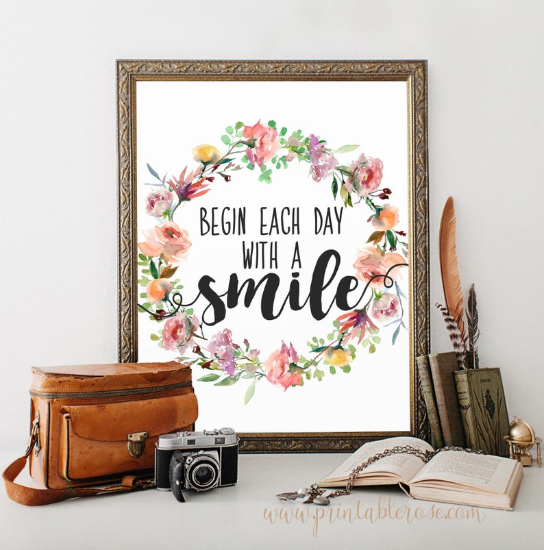 Printable Quotes bathroom wall decor bathroom decor | Etsy