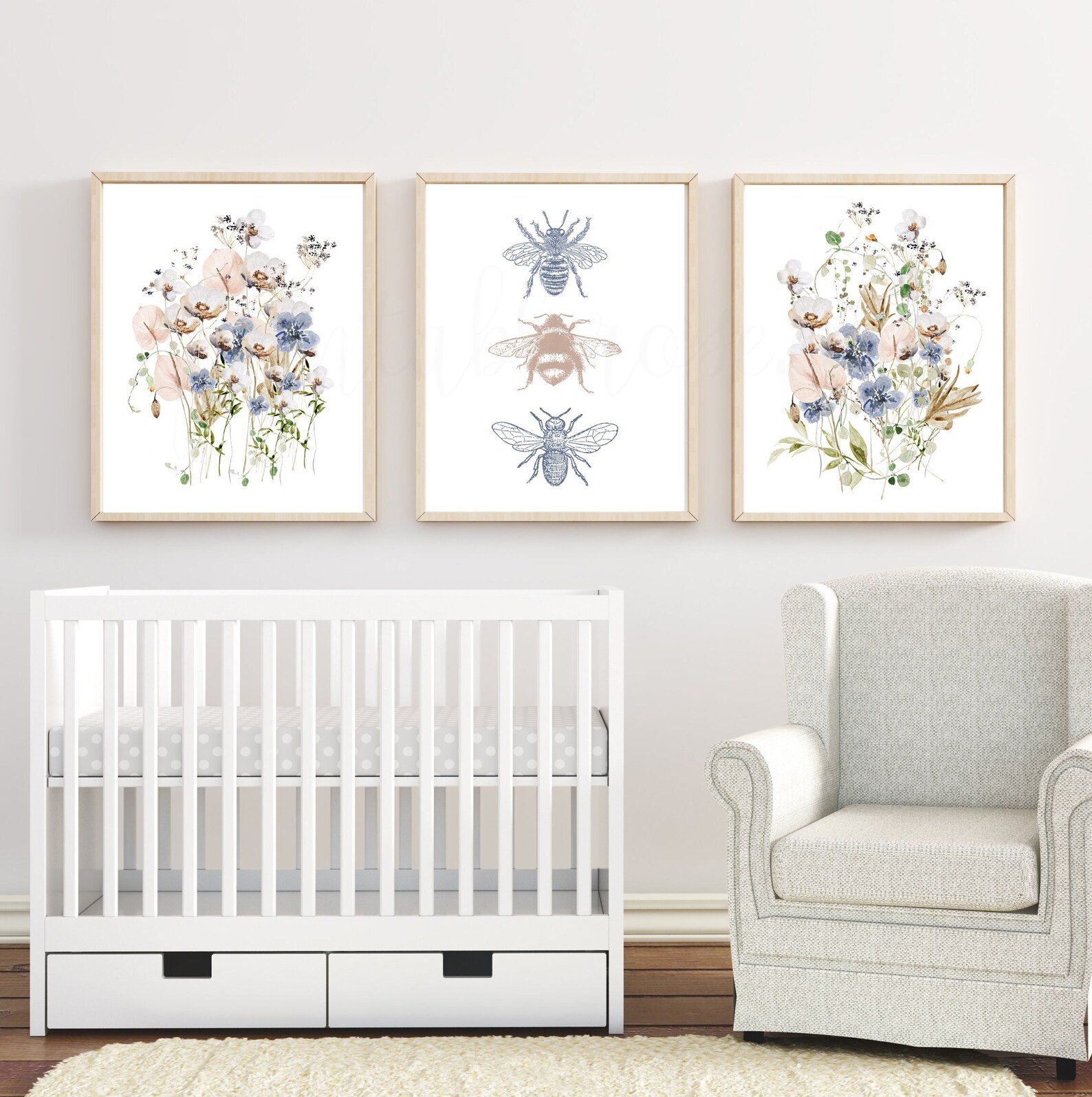 French Country Decor Bathroom Set of 3 Printables Set of 3 | Etsy