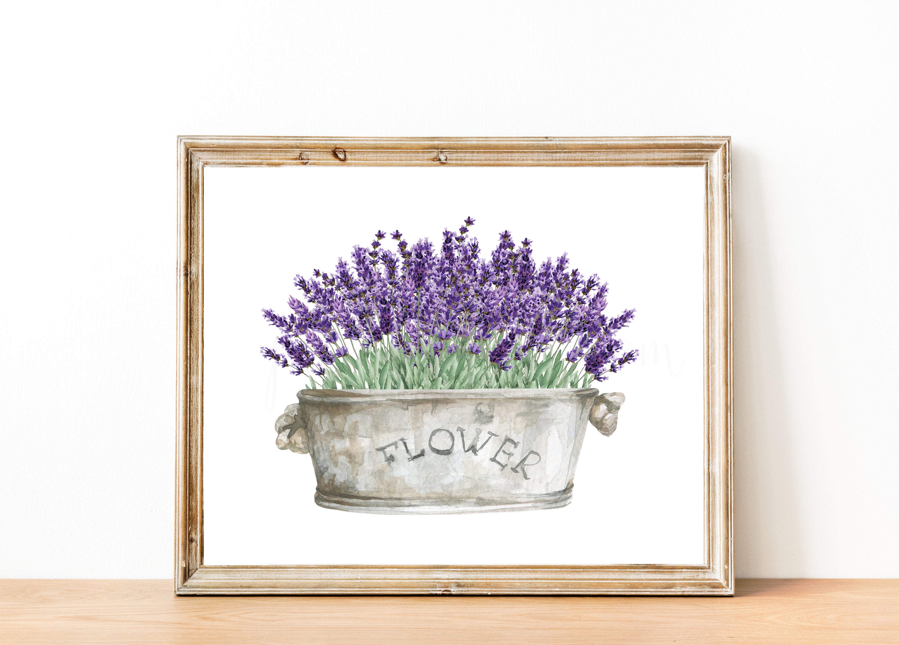 Lavender Printable lavender decor lavender print wall art | Etsy