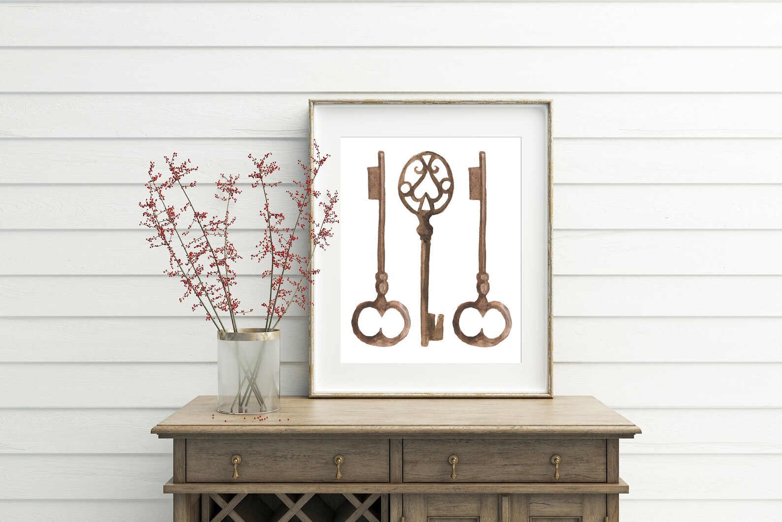 Key Printable Wall Art key print key wall decor key art Etsy