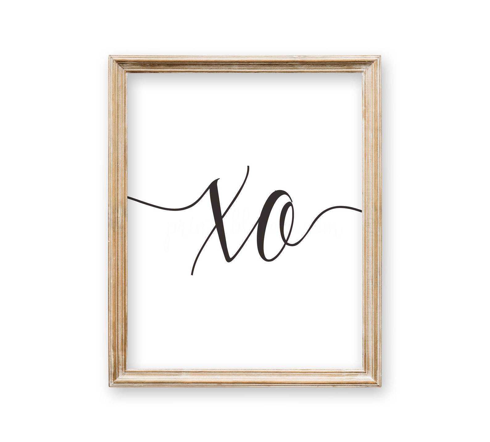 XO Print Xo Wall Art Modern Minimalist Wall Art Wall Etsy