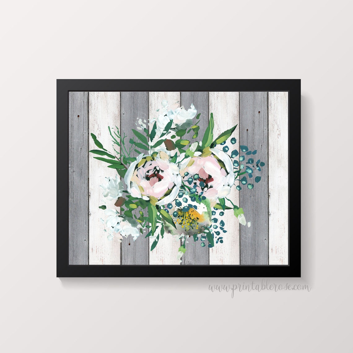 Farmhouse Decor Wall Art Printable Wood Wall Art Rustic - Etsy