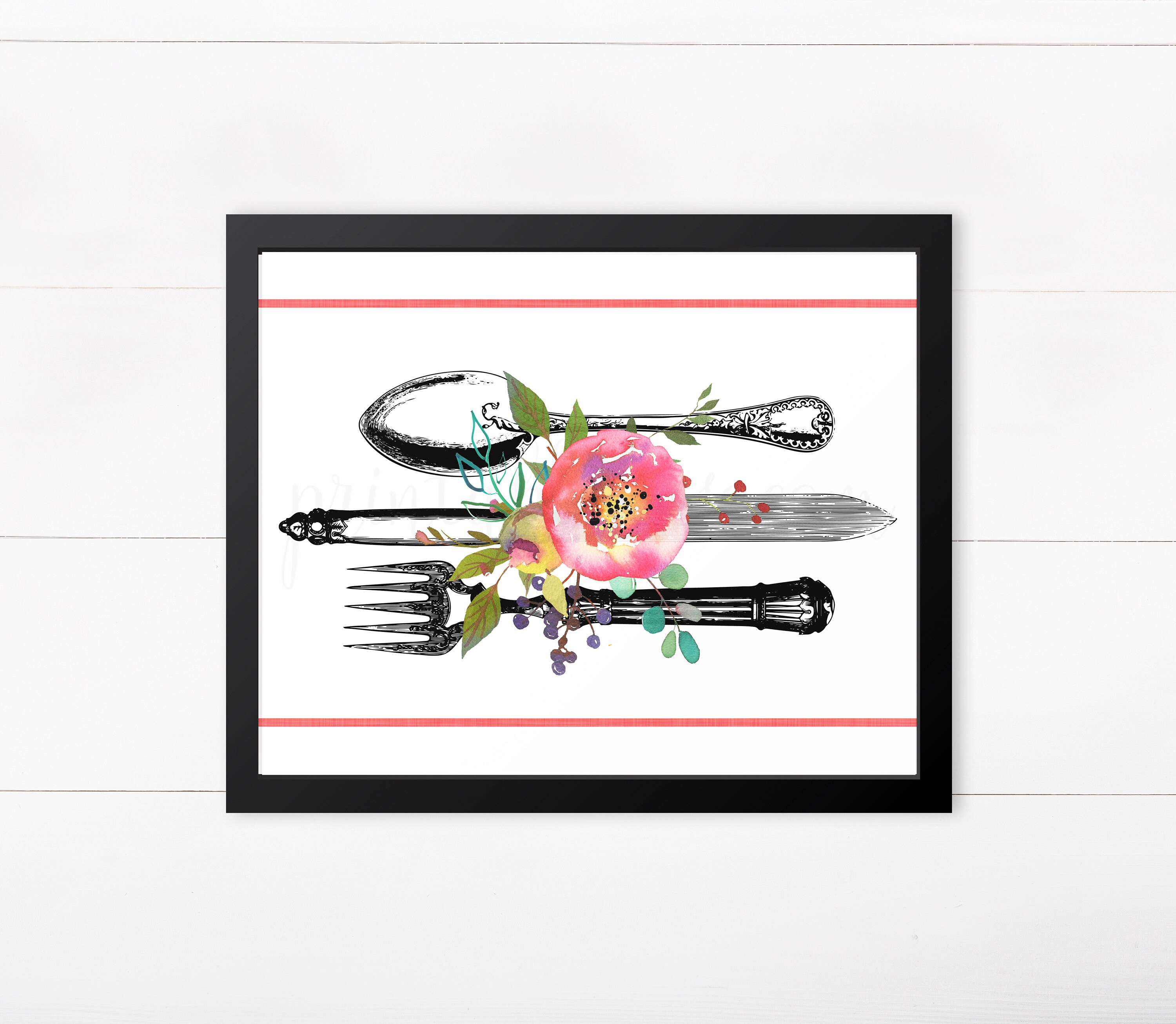 Dining Room Wall Art printable dining room decor wall | Etsy