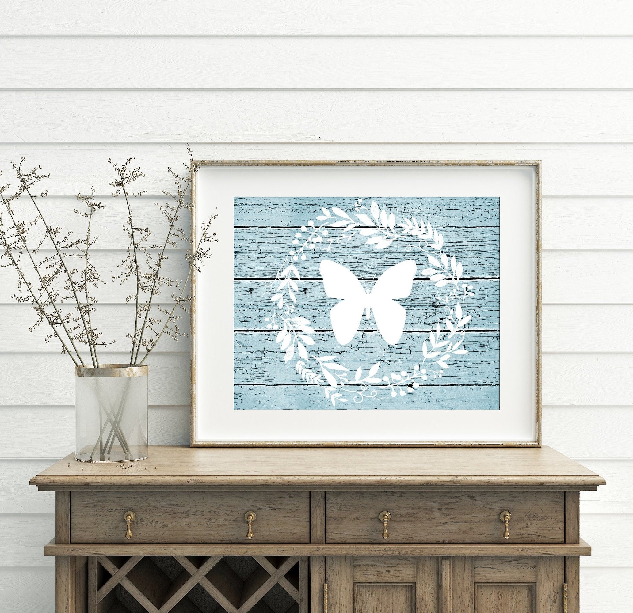 Shabby Chic Decor printable wall decor shabby chic wall | Etsy