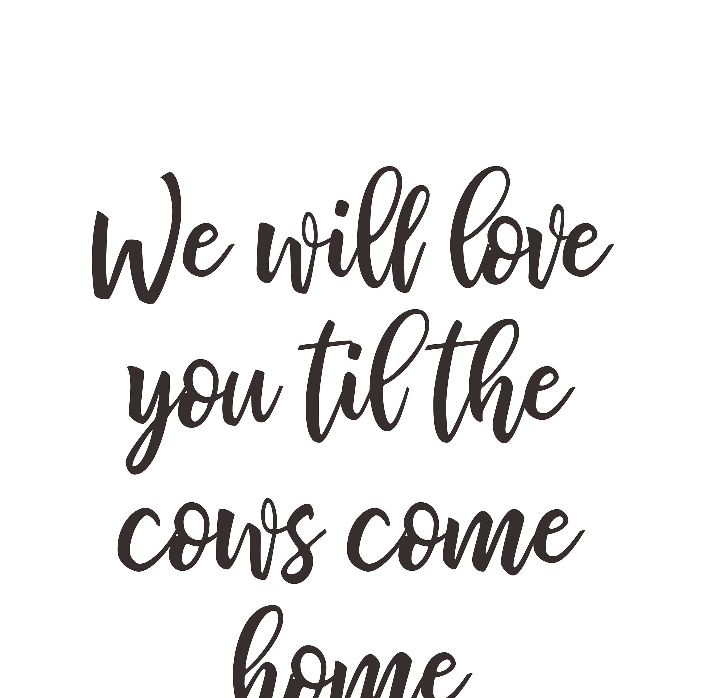 Farm Nursery Decor nursery printables set of 3 cow nursery Etsy