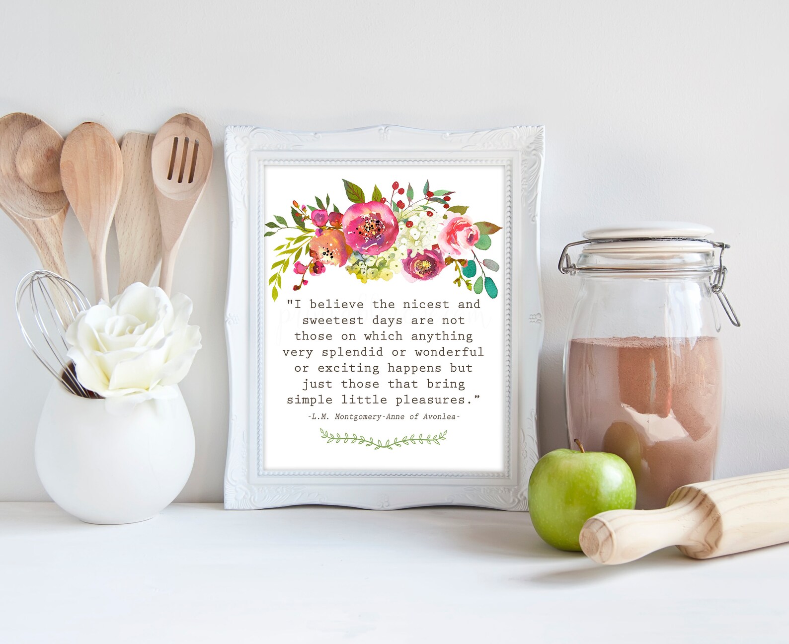 French Country Decor wall art prints lucy maud motgomery Etsy