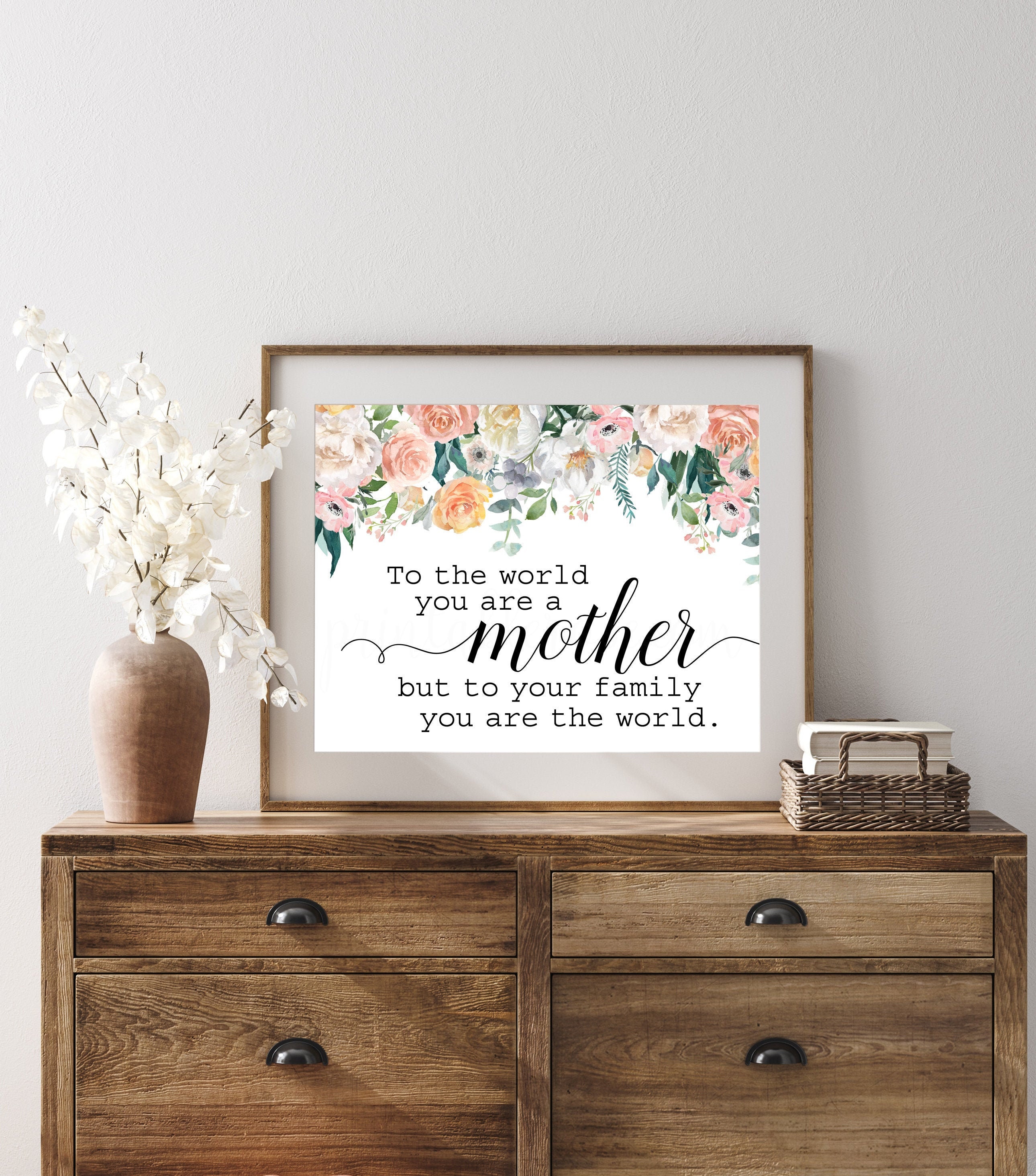 Mother Gift Mom Gift Mother Printable Mother Print Mother | Etsy