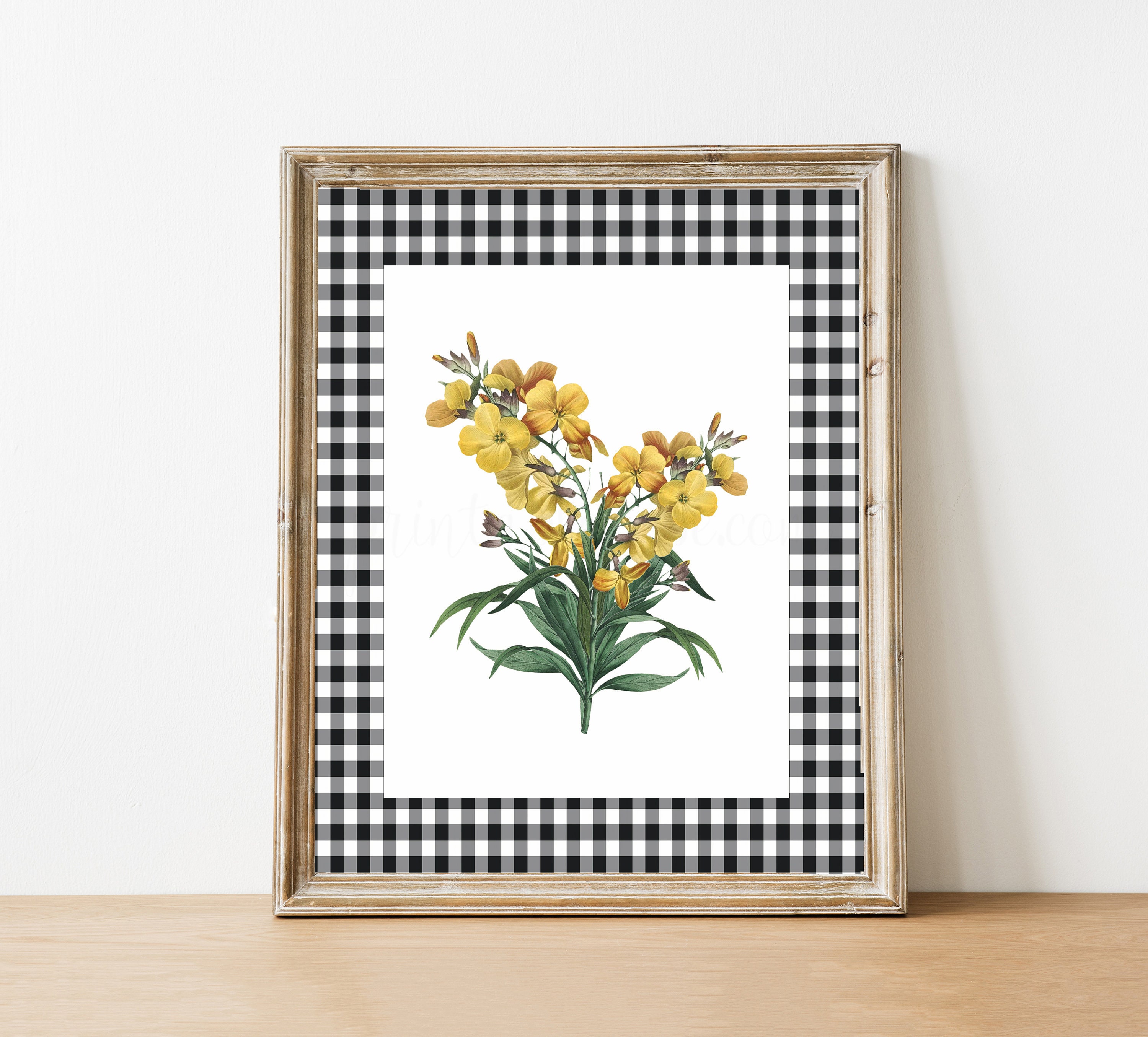 Yellow Print yellow wall art yellow wall decor wall decor | Etsy