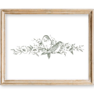 Bird Prints Bird Printable Printable Wall Art Wall Art | Etsy