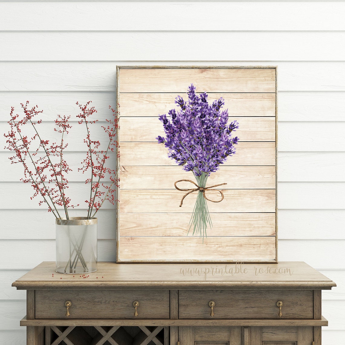 Lavender Decor Wall Art Printable Bathroom Wall Decor Wood Etsy
