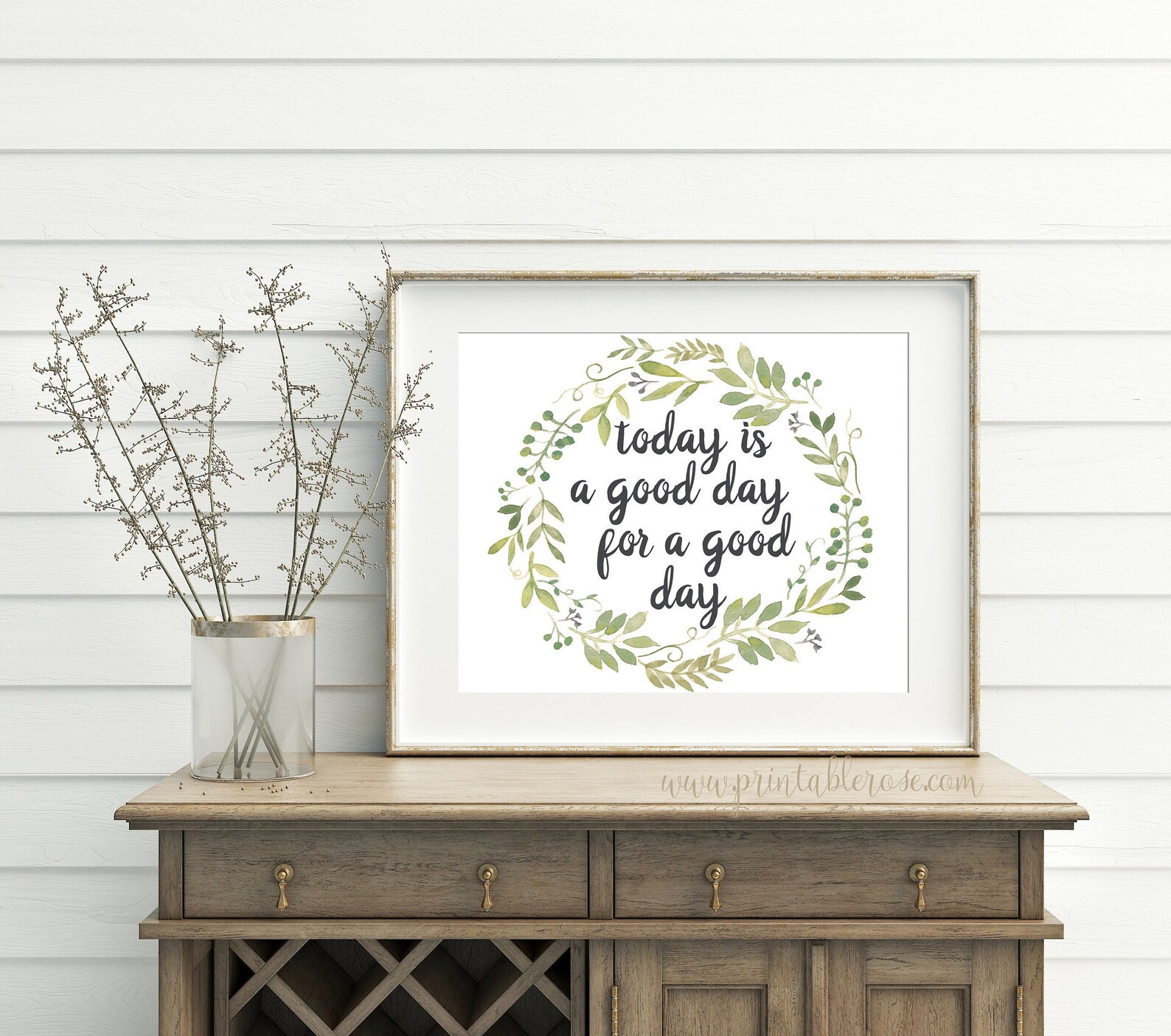 Printable Quote Printable Quotes Today is a Good Day for a - Etsy