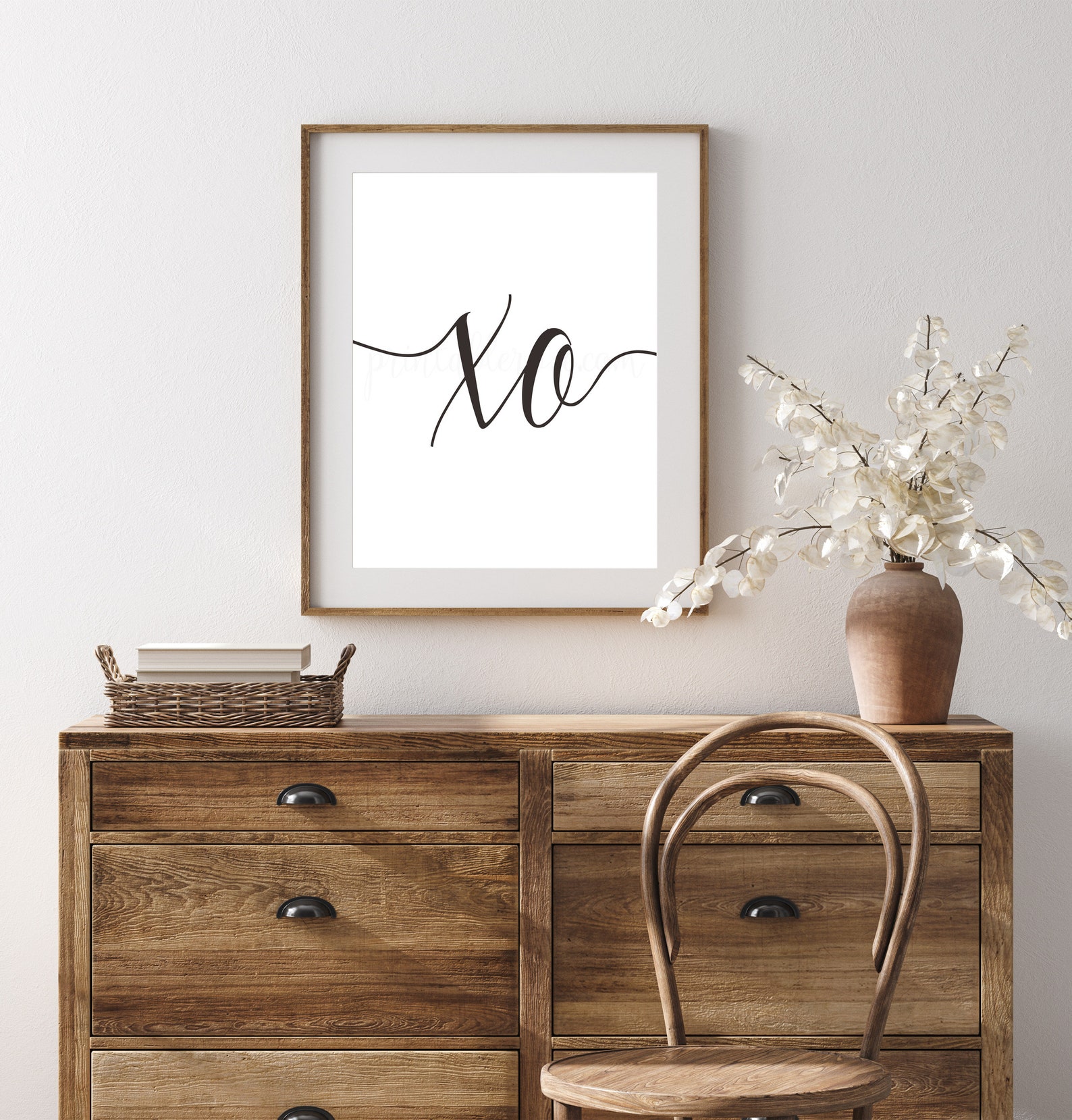 XO Print Xo Wall Art Modern Minimalist Wall Art Wall Etsy