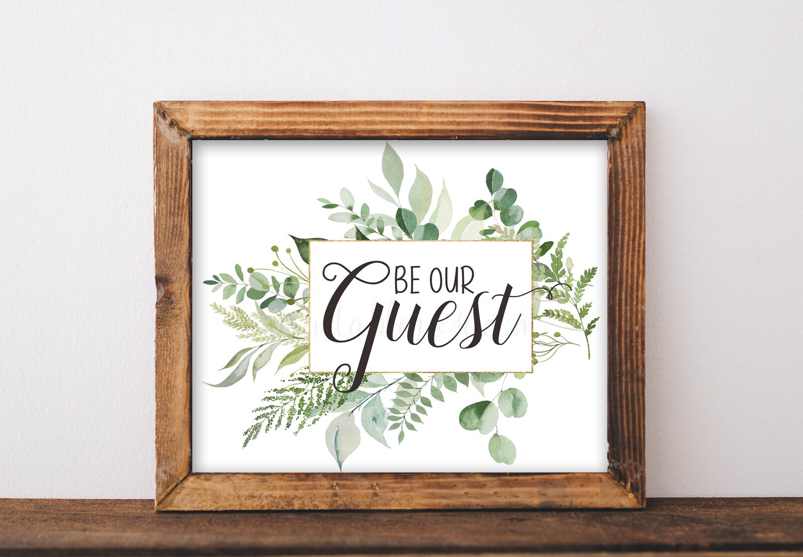 Be Our Guest Be Our Guest Sign Printable Be Our Guest | Etsy