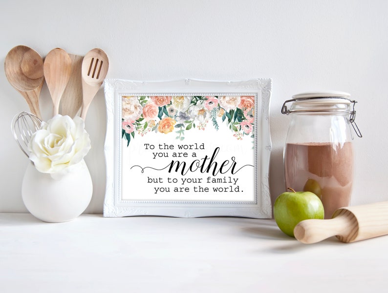 Mother Gift Mom Gift Mother Printable Mother Print Mother | Etsy