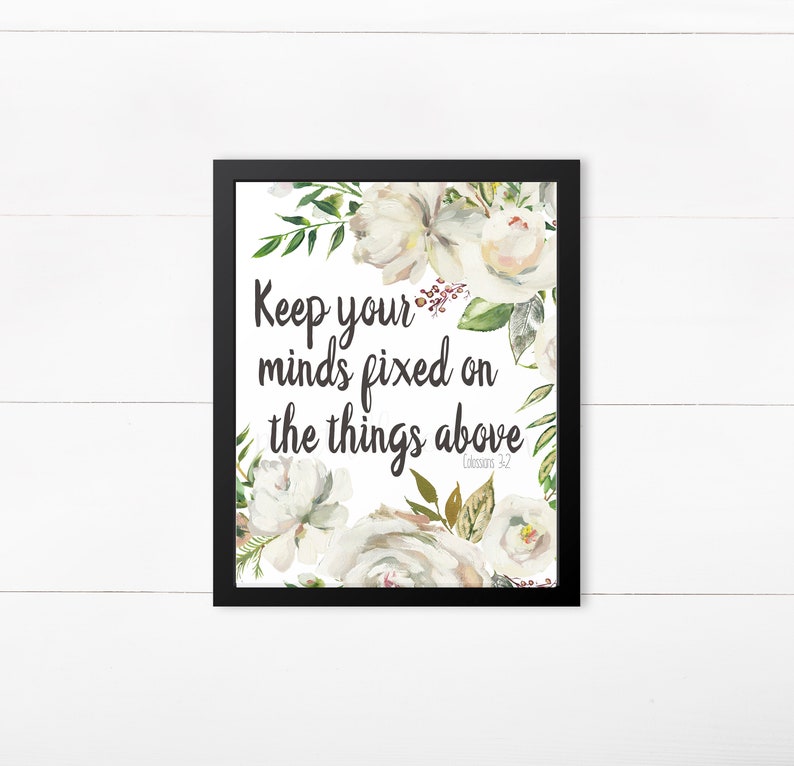 Bible Verses Printable Bible Verses Scripture Wall Art | Etsy