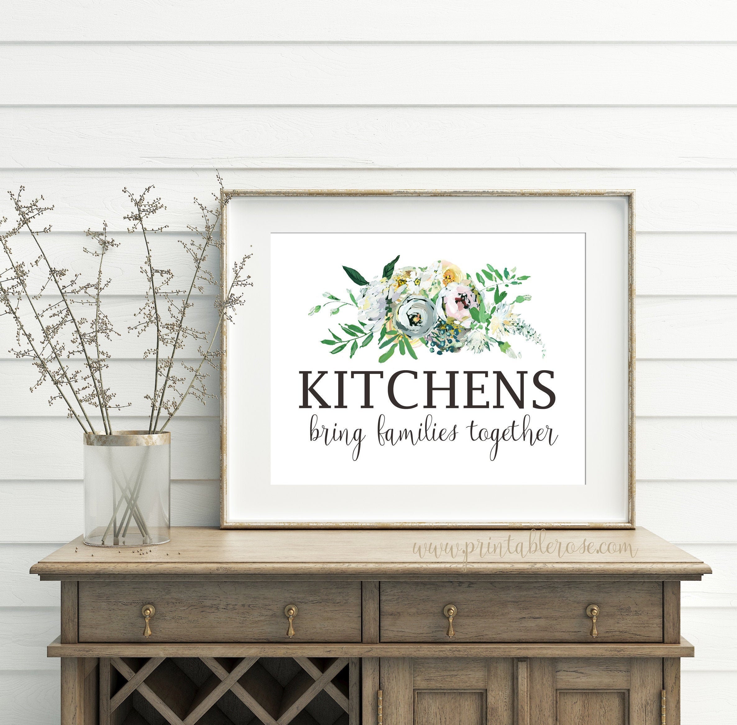 Kitchen Wall Decor Kitchen Printables Kitchen Prints | Etsy