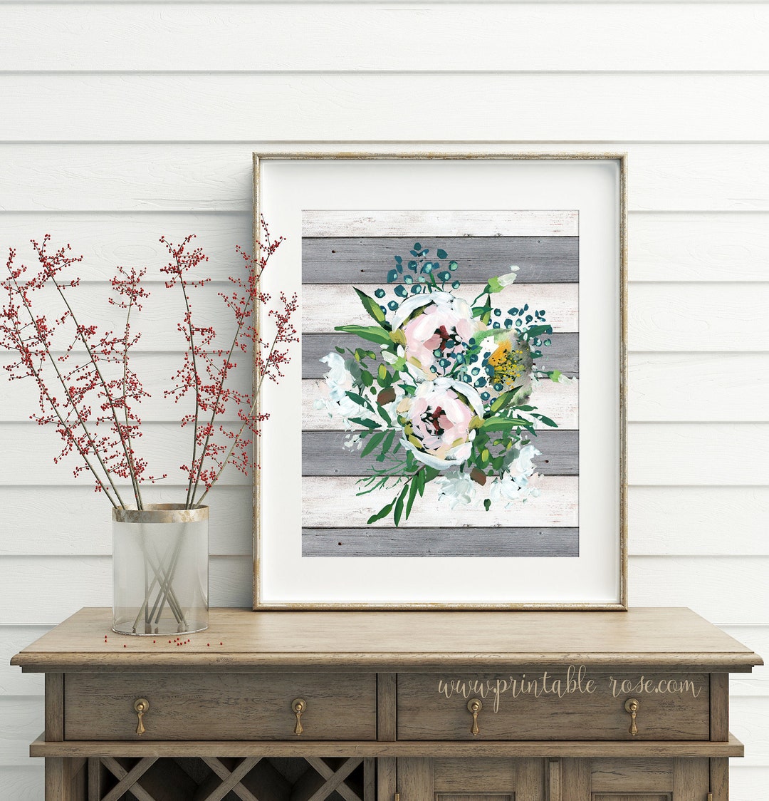 Farmhouse Decor Wall Art Printable Wood Wall Art Rustic - Etsy