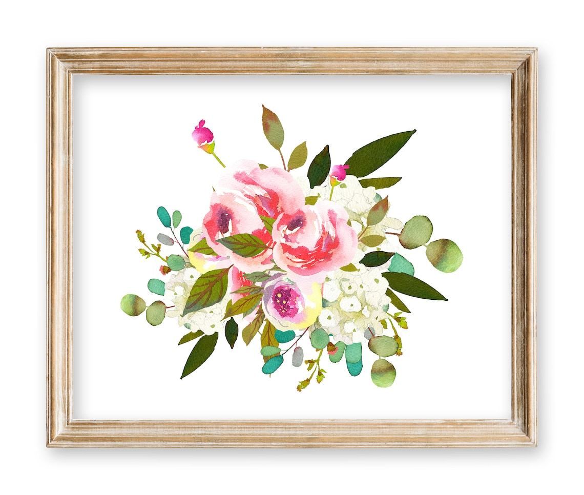 Flower Printable Flower Prints Flower Prints Wall Art Wall Etsy Australia