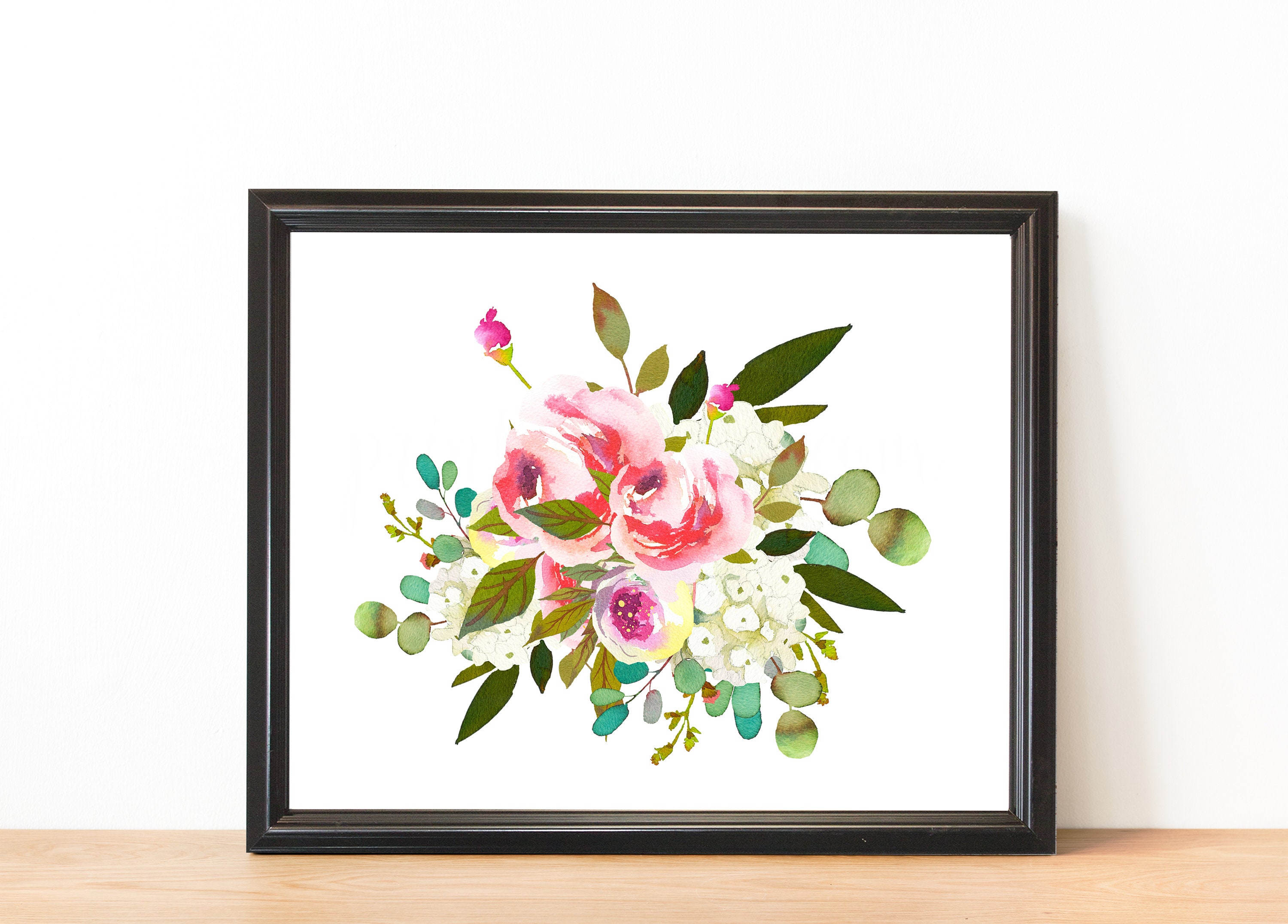 Flower Printable flower prints flower prints wall art wall | Etsy