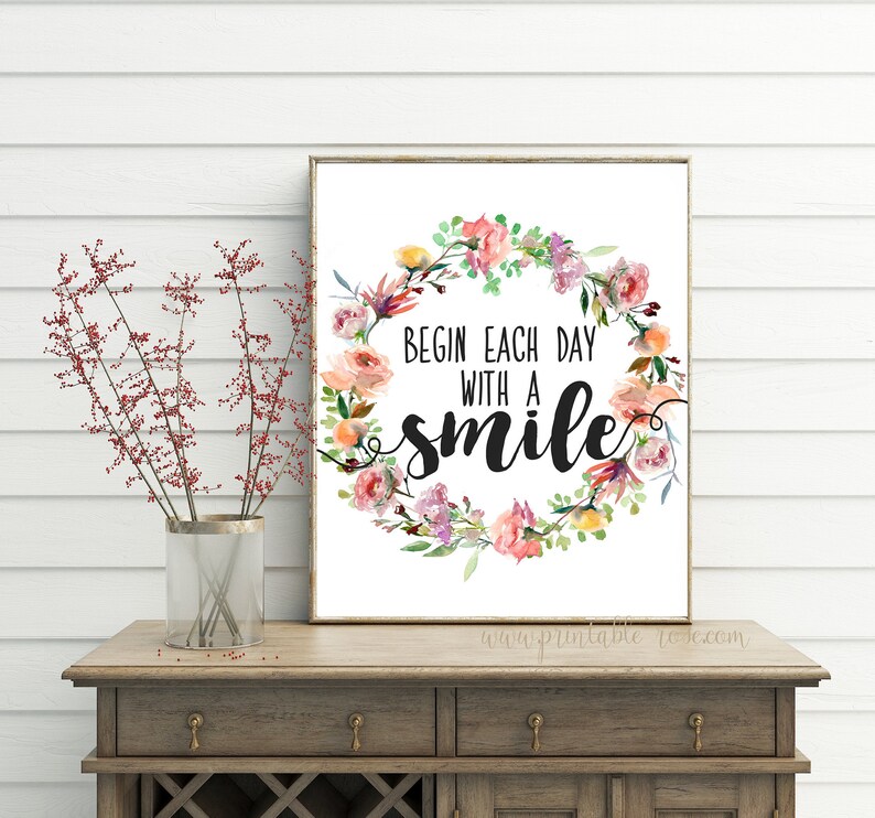 Printable Quotes bathroom wall decor bathroom decor | Etsy