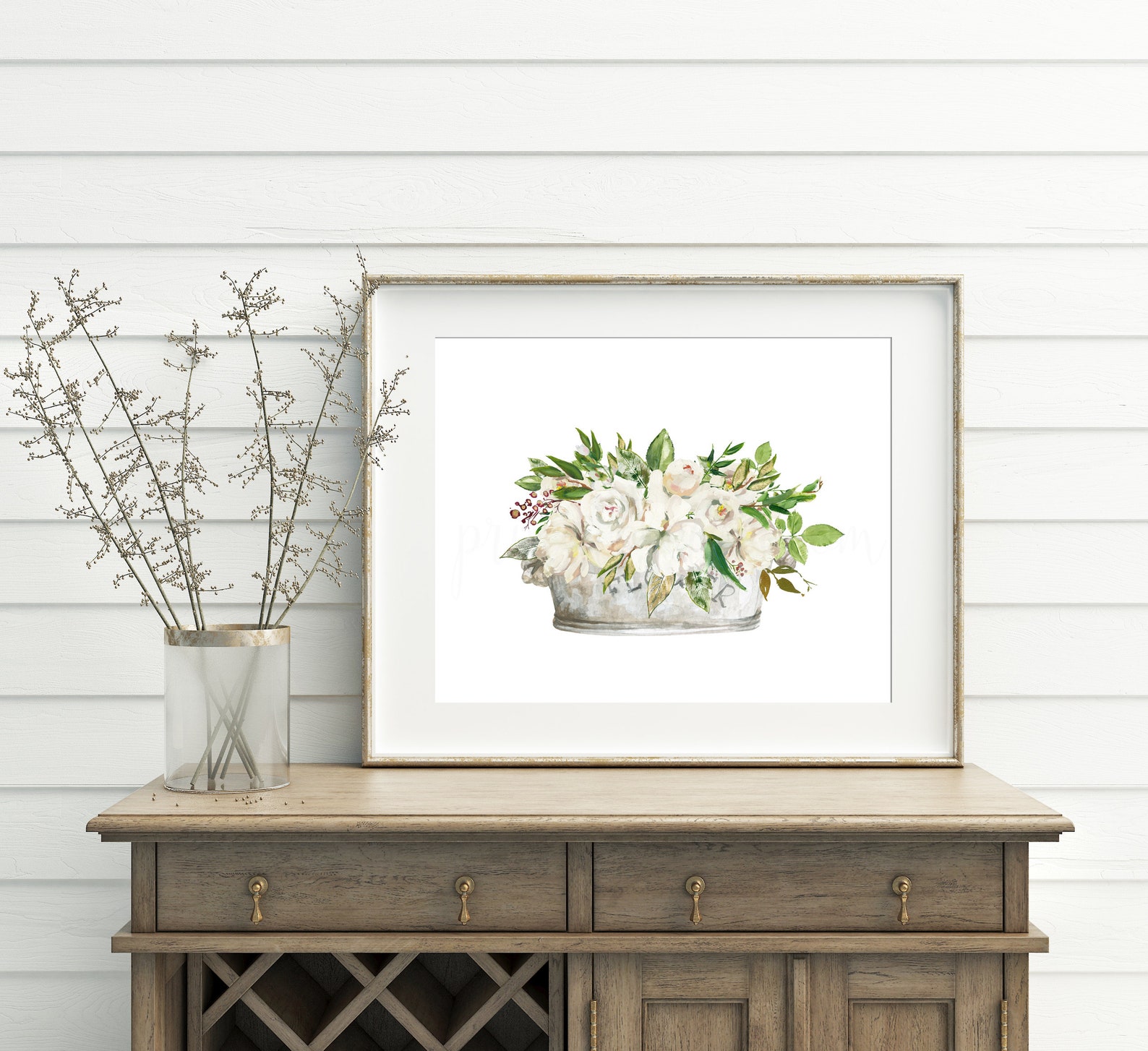 Farmhouse Flower Wall Decor Farmhouse Flower Decor Etsy