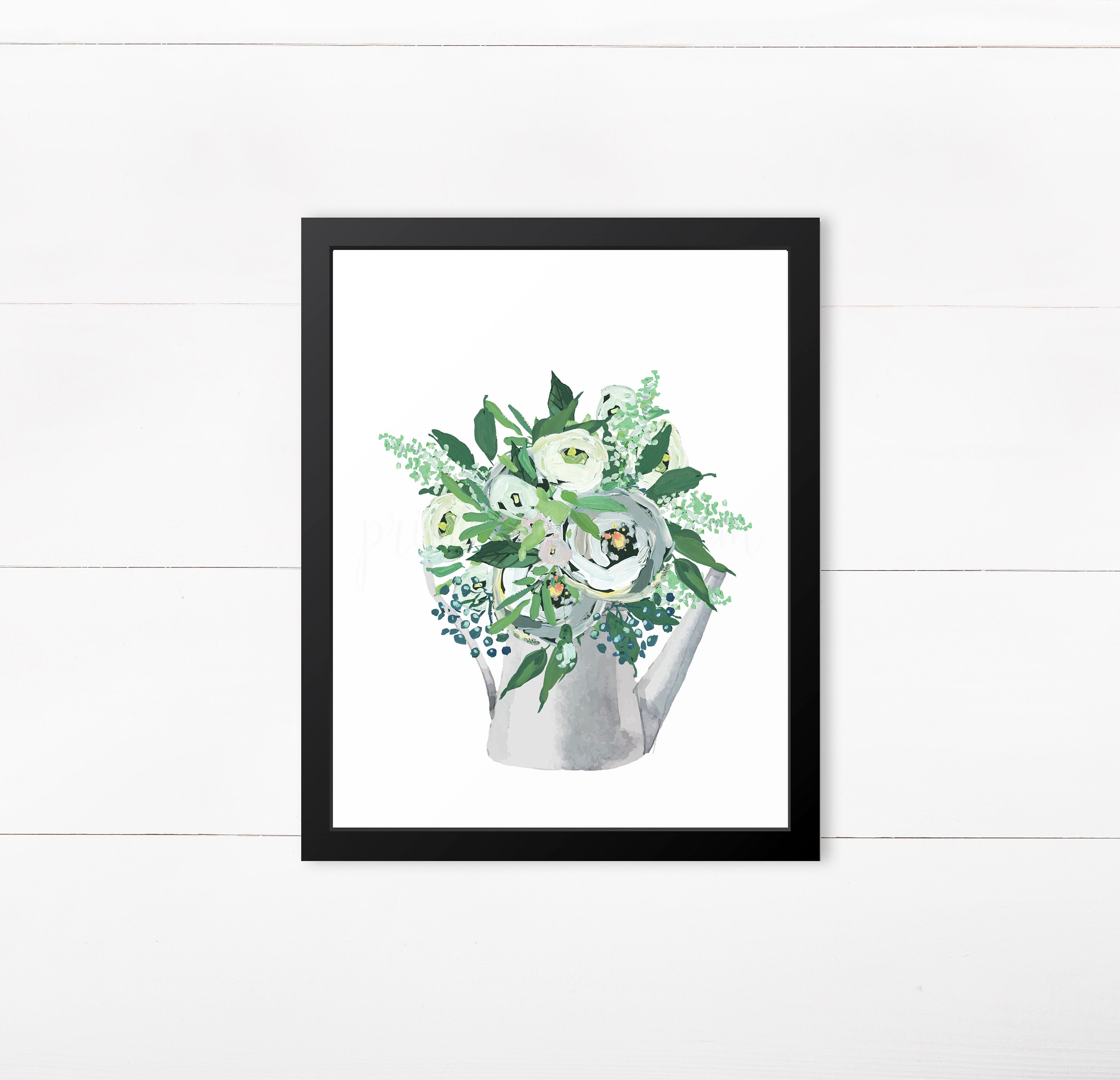 Flower Prints printable wall art bathroom wall decor | Etsy