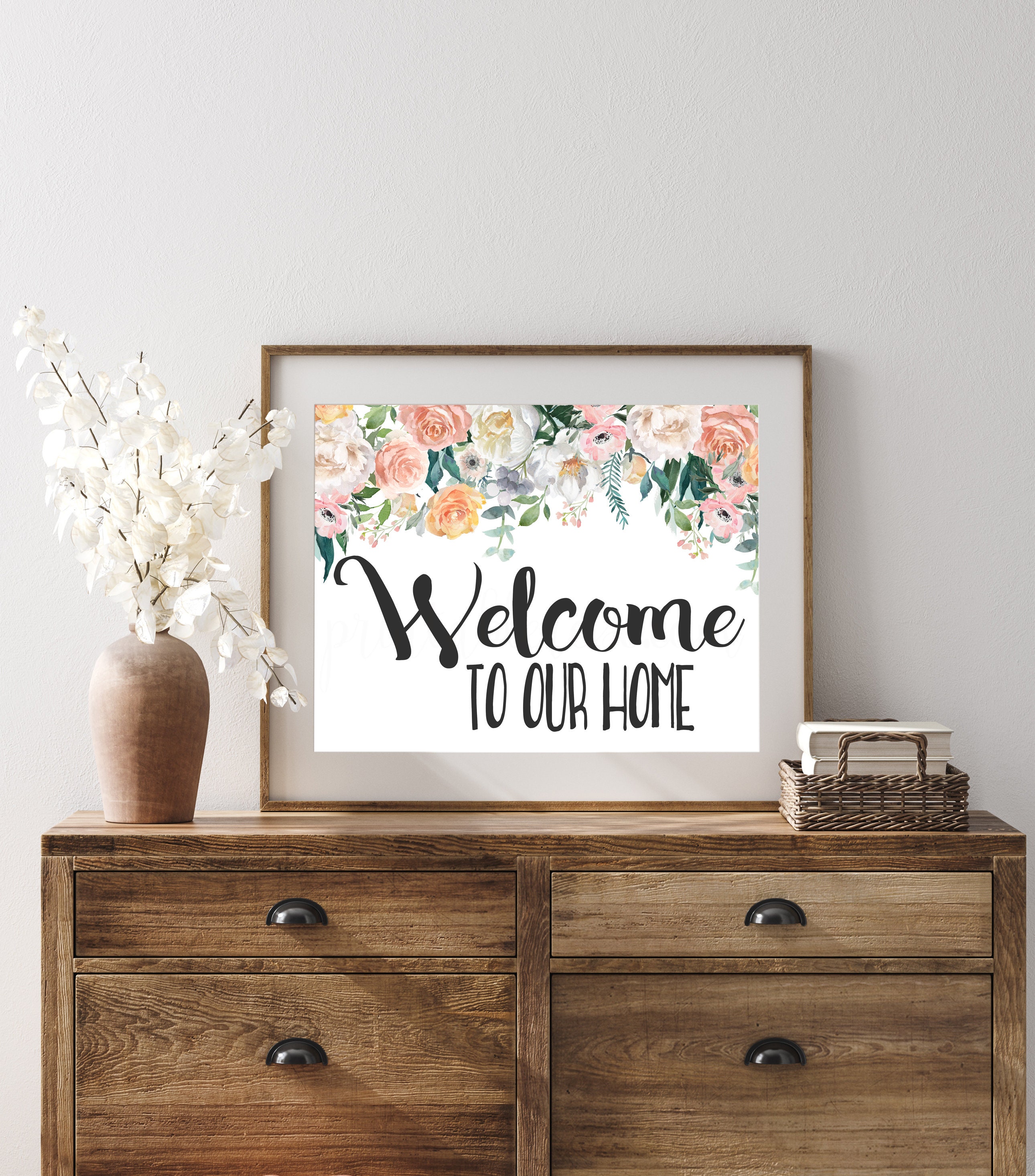 to Our Home sign entryway wall decor wall Etsy