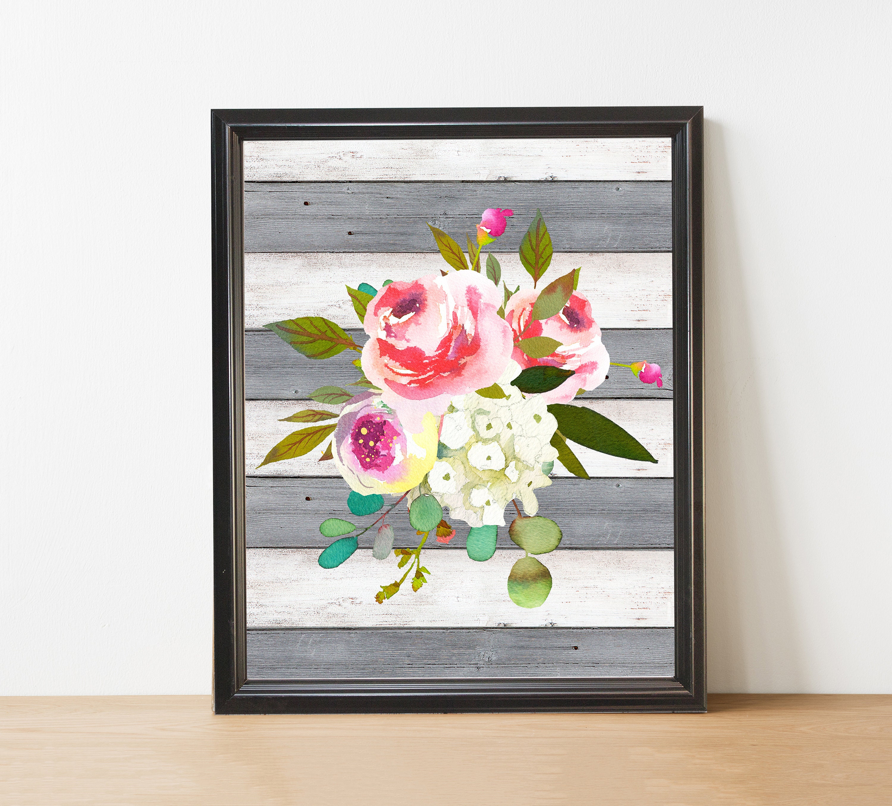 Flower Printable flower prints flower prints wall art wall | Etsy