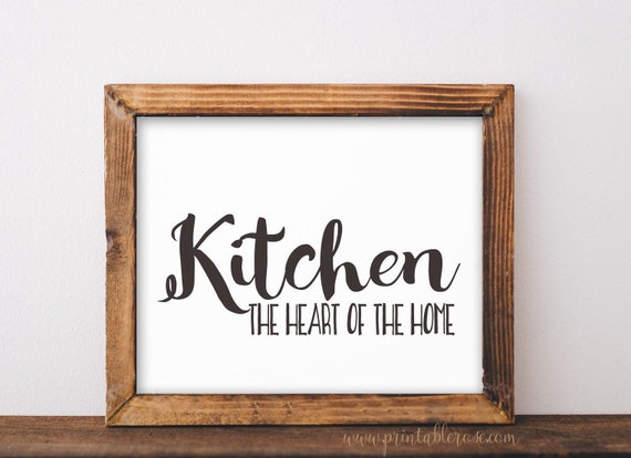 Kitchen Decor printable farmhouse kitchen signs kitchen | Etsy
